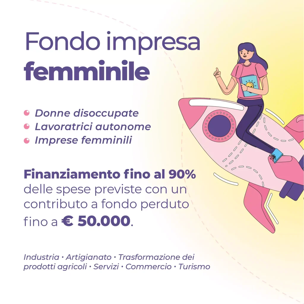 fondo impresa femminile 2022